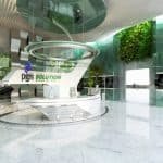 desain kantor PGN medan - Vector 41 arsitek interior