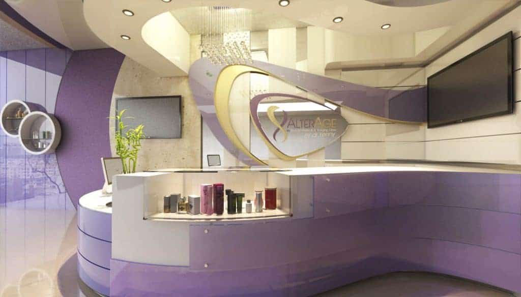 Desain Interior Klinik Kecantikan Alter Age - Medan