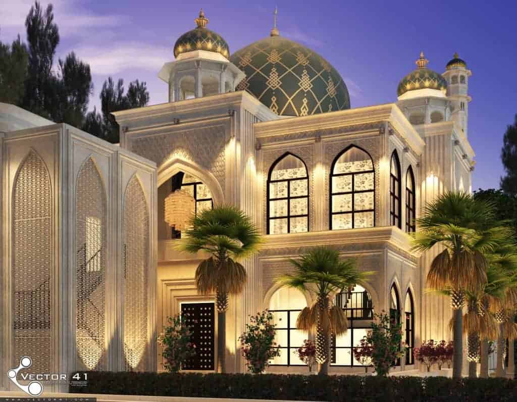 Desain Masjid Ar-Rahman - Simalungun