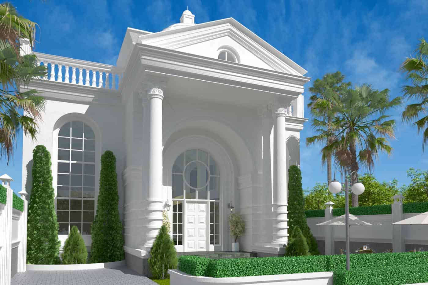 Desain Rumah Klasik Model Rumah Klasik Terbaru VECTOR 41 Arsitek