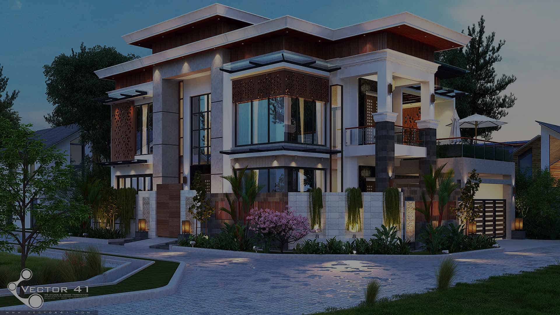 Desain Villa Model Villa Terbaru VECTOR 41 Arsitek