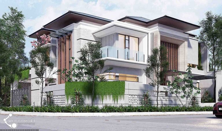 Desain rumah modern minimalis medan