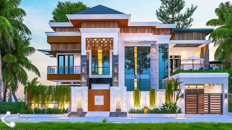 gambar rumah tropis