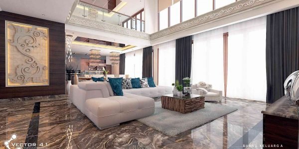 Interior Rumah Tropis