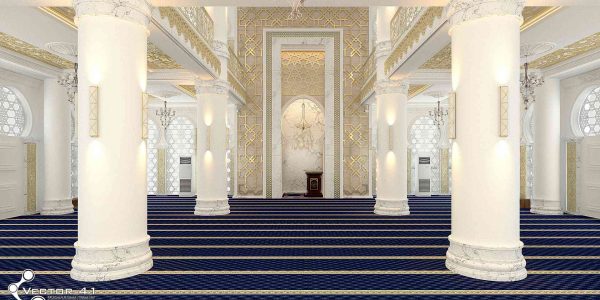 Desain interior masjid arsitek medan vector 41