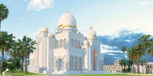 Desain masjid al inayah batubara
