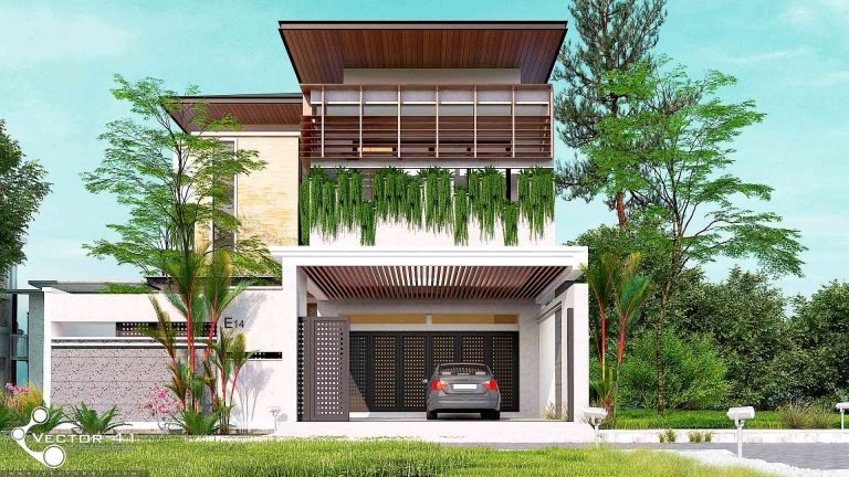 Gambar rumah kontemporer medan bpk yuda
