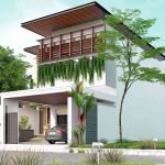 Desain rumah kontemporer modern medan