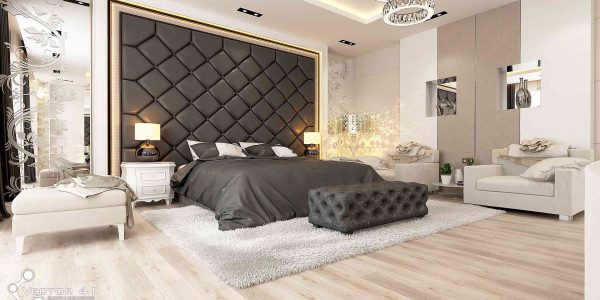 desain interior master bed room klasik ibu bela tasbih medan