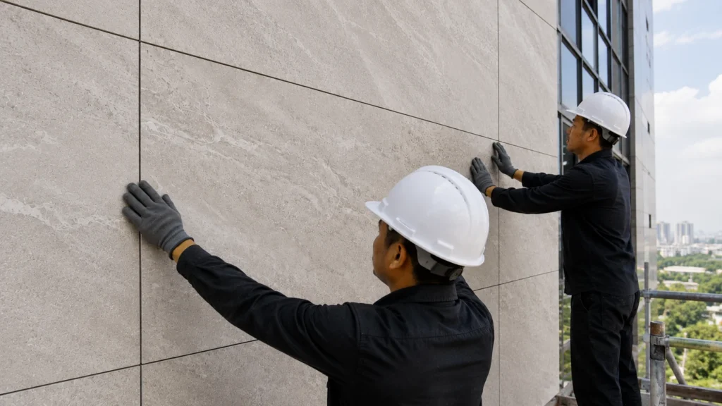 Pemasangan MCM Exterior