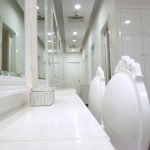 Desain meja klinik kecantikan TBL Medan