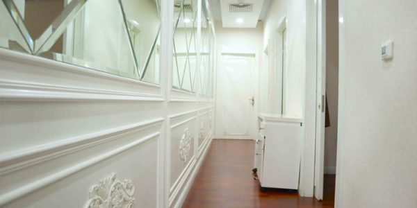 Desain interior panel klasik klink kecantikan TBL medan