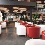 Desain meja cafe industrial spyco medan