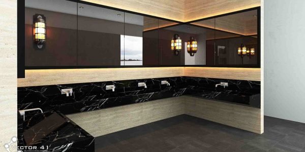 Desain toilet cafe spyco medan