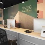 Desain ruang kerja cafe spy co medan