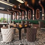 Desain cafe industrial spyco medan