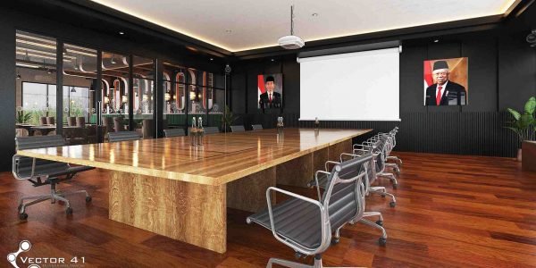 Desan ruang rapat meeting room cafe spyco