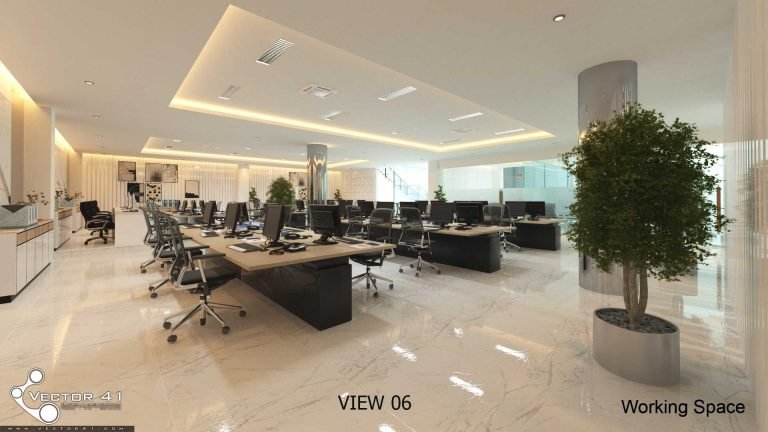Desain Interior Kantor PT. Mark Dynamics Indonesia - Medan