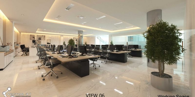 Desain Interior Kantor PT. Mark Dynamics Indonesia - Medan