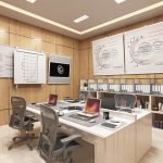 desain interior ruang kerja PT. Original Nest