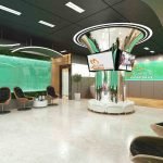 Desain ruang tunggu kantor original nest medan