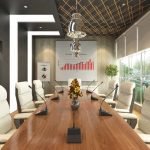 interior ruang meeting PT. Original Nest