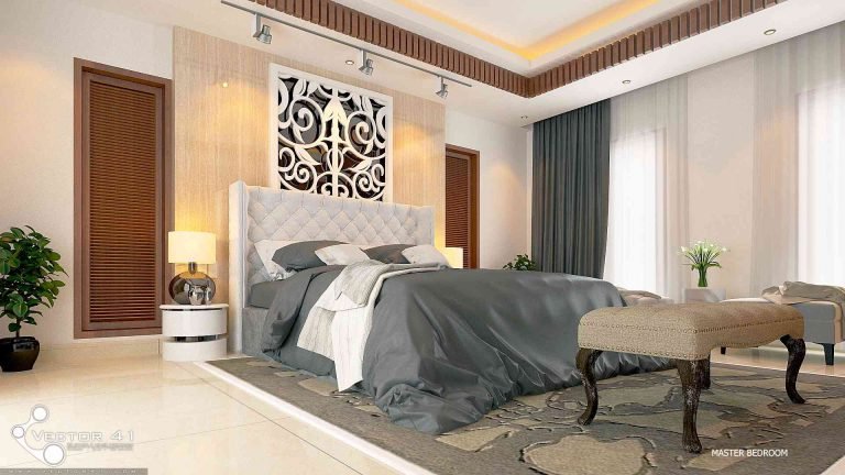 desain interior tempat tidur bapak bambang palembang