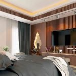 desain interior kamar tidur bapak bambang palembang