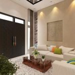 desain interior ruang tamu bapak budi medan