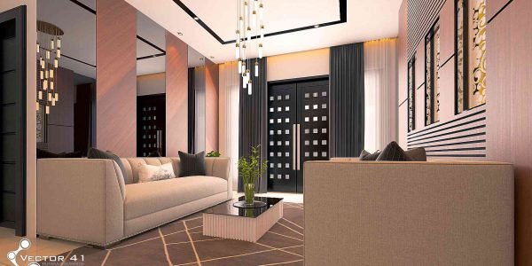 desain interior sofa ruang tamu bapak eka medan