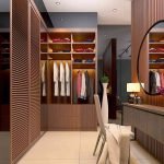 desain interior wardrobe bapak eka medan