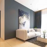 desain interior ruang santai bapak eka medan