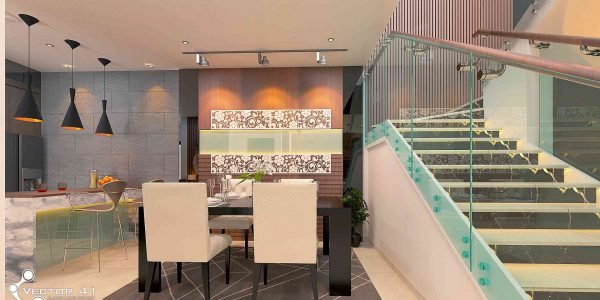 desain ruang makan minimalis bapak eka medan