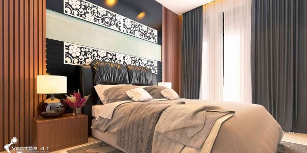 desain interior tempat tidur bapak eka medan