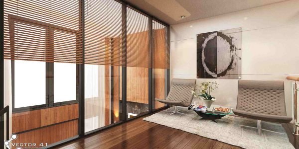 Desain interior mezanin bapak johan medan