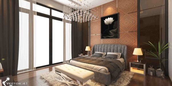 Desain kamar utama bapak johan medan