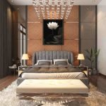 Desain master room tropis minimalis bapak johan medan