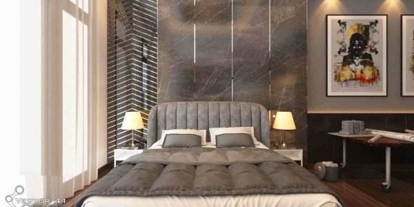 Desain interior master bedroom bapak johan medan