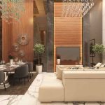 Desain interior ruang keluarga bapak johan medan