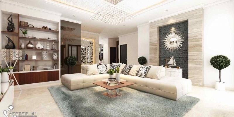 Desain ruang keluarga rumah minimalis bapak leo medan