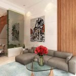 desain interior ruang tamu
