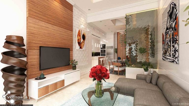 desain interior ruang tamu bapak risky