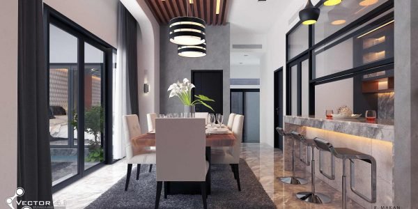 Desain interior murah rumah minimalis medan