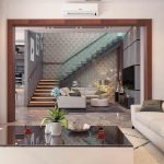 Desain interior ruang kaluarga bpk yuda di medan