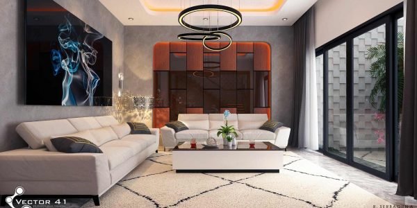 desain ruang tamu rumah minimalis terbaru bapak yuda di medan