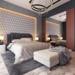 Desain interior kamar meja rias model tropis minimalis medan