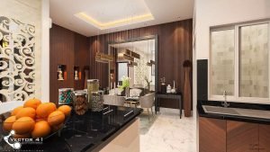 Desain Interior meja minibar terbaru minimalis di medan