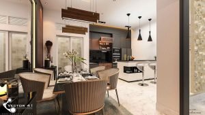 Desain Interior rumah minimalis Bpk Yudi di medan