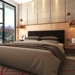 Desain tempat tidur minimalis ibu nurul tasbih medan