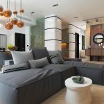Interior ruang keluarga ibu nurul medan